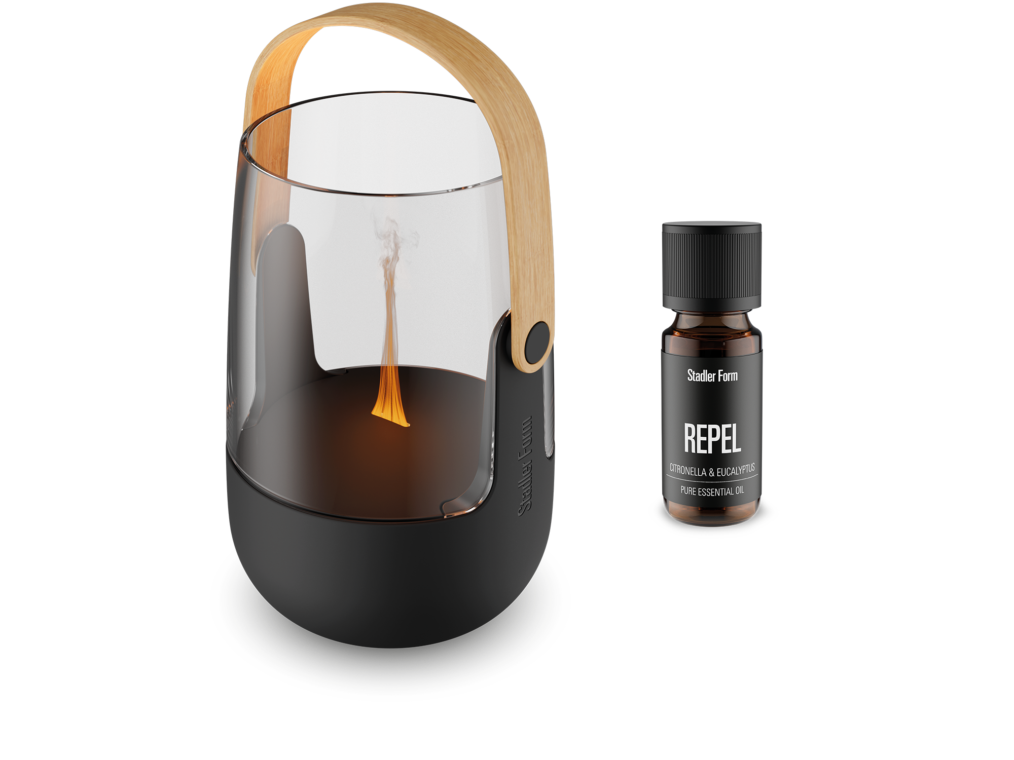 Sophie little aroma diffuser bundle by Stadler Form with Repel essential oil