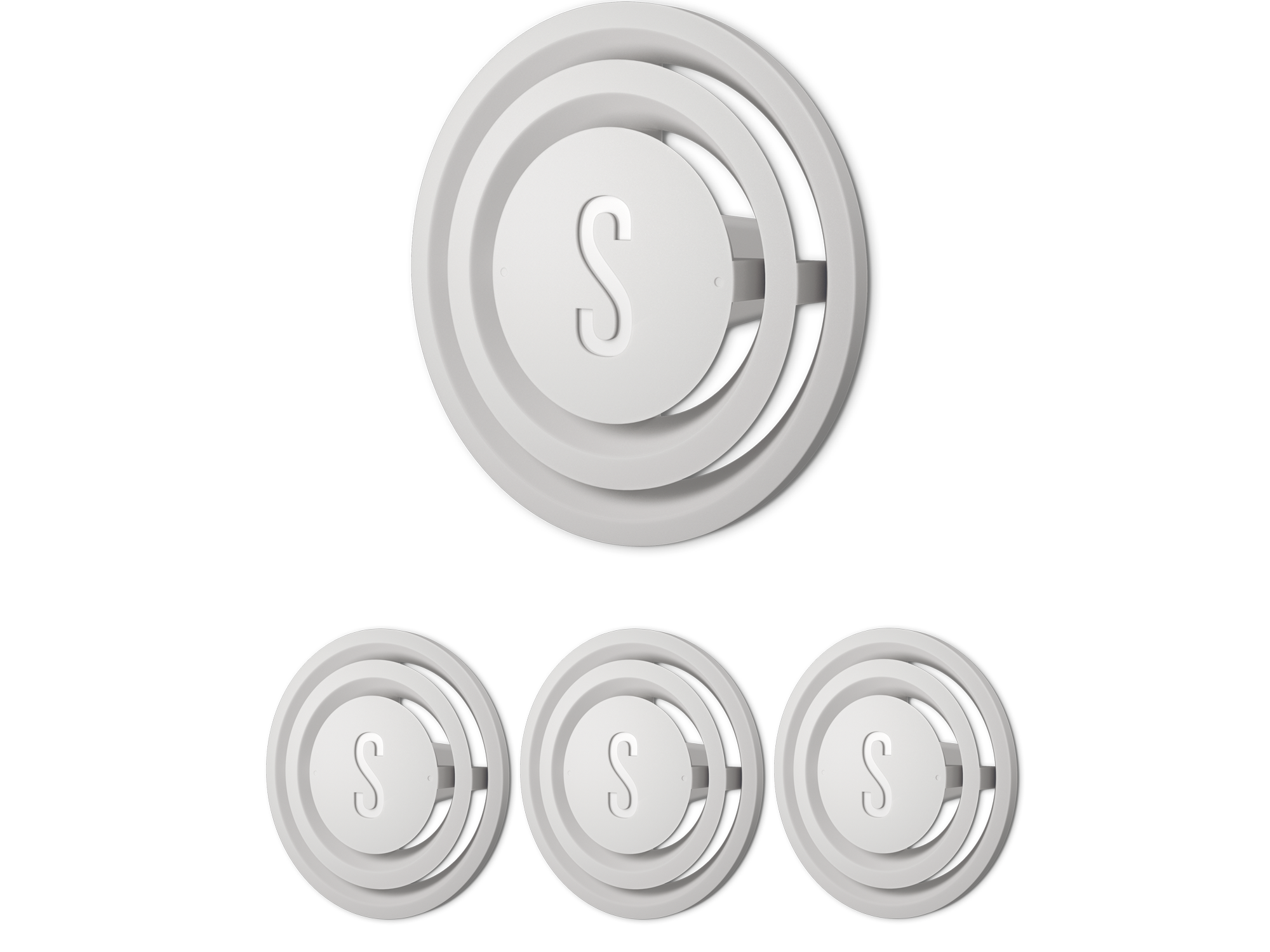 White Amber fragrance pin pack of 4 by Stadler Form